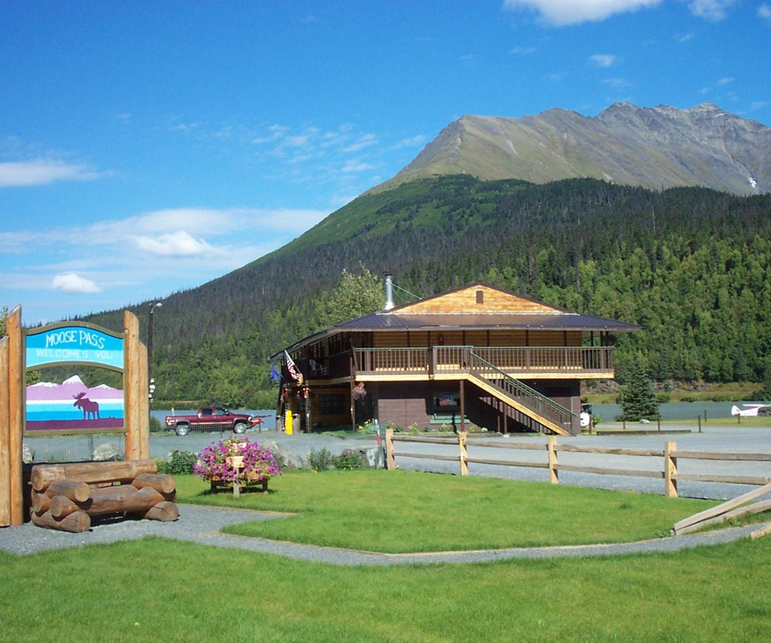 Trail Lake lodge today.